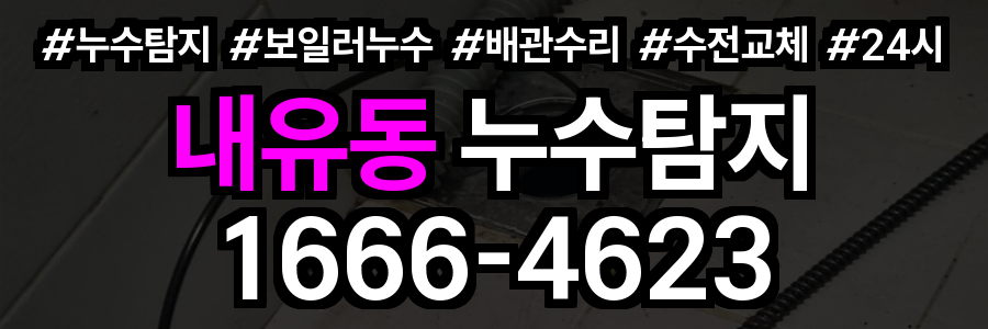내유동 누수탐지