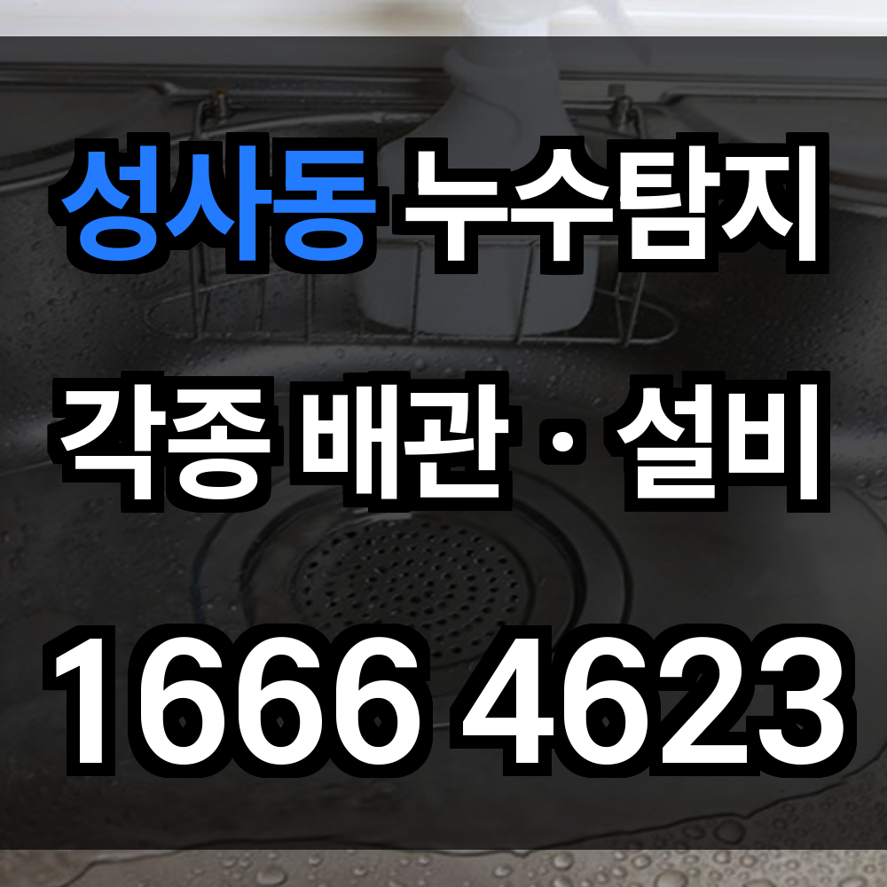 성사동 누수탐지
