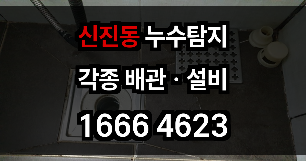 신진동 누수탐지