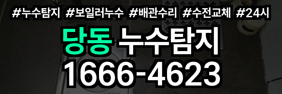 당동 누수탐지