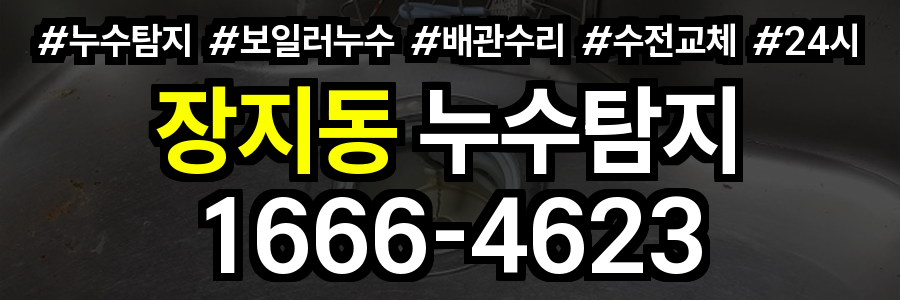 장지동 누수탐지