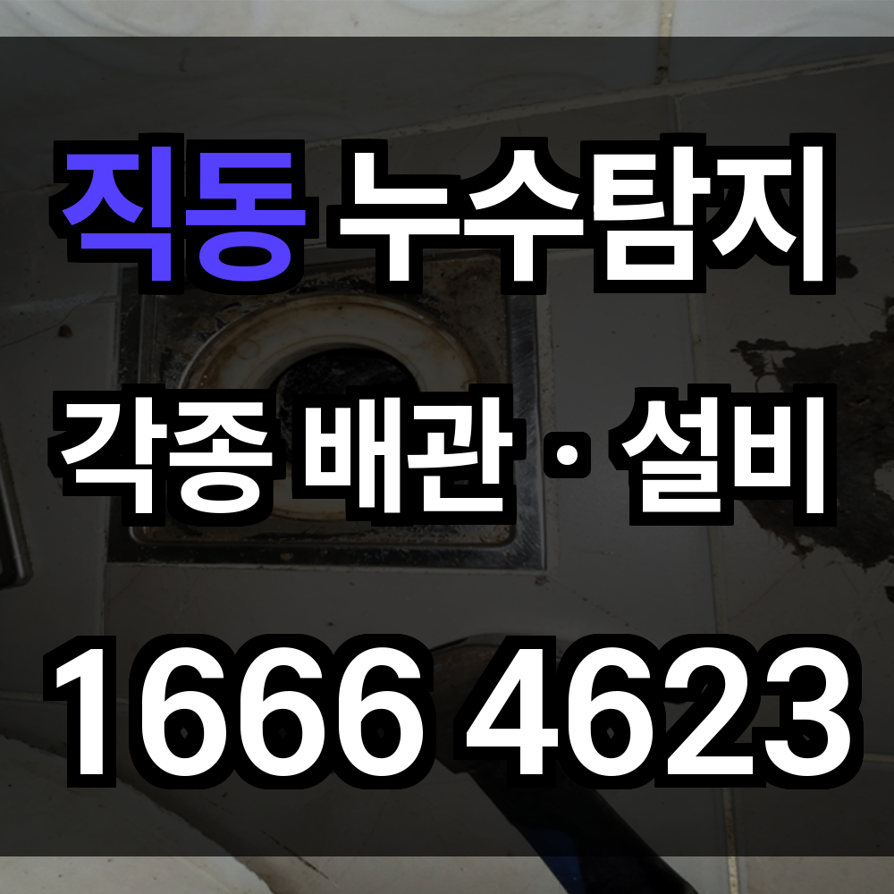 직동 누수탐지