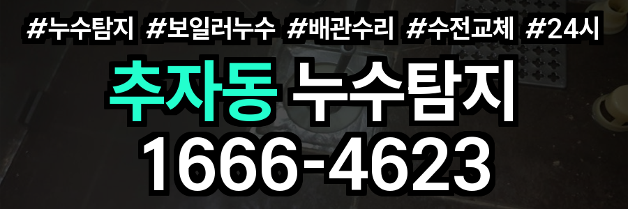 추자동 누수탐지
