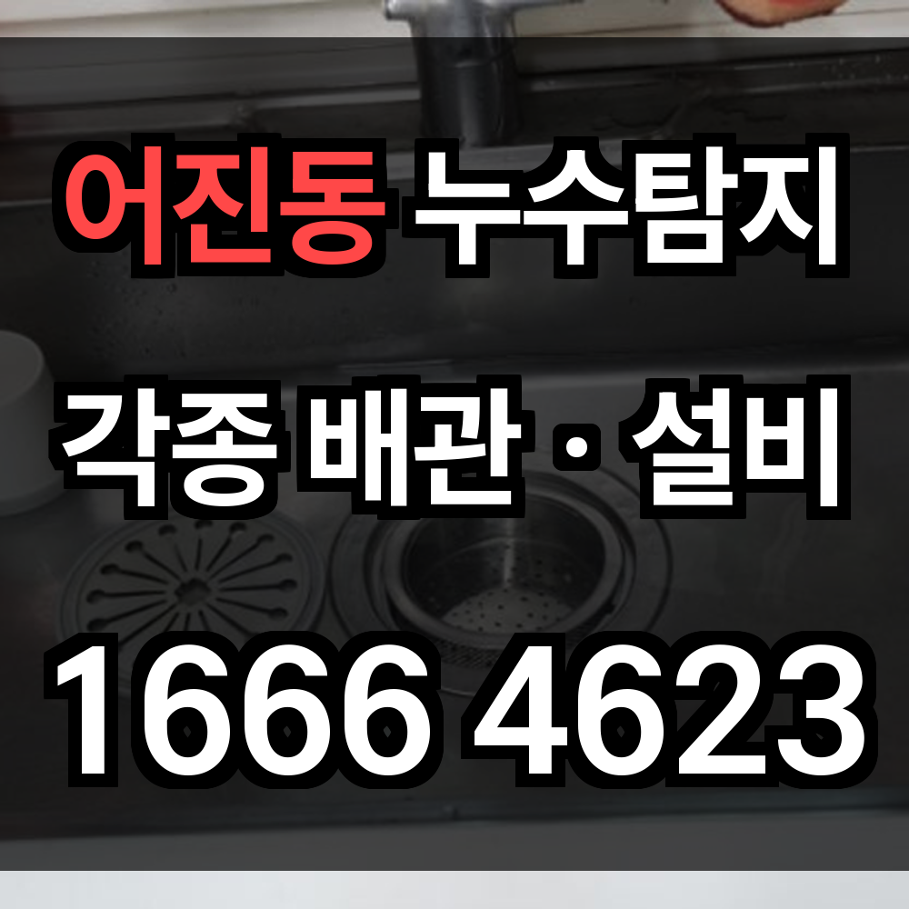 어진동 누수탐지