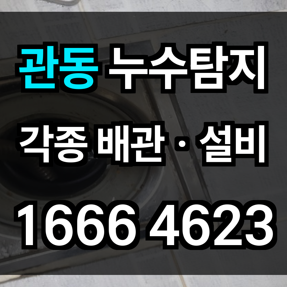 관동 누수탐지