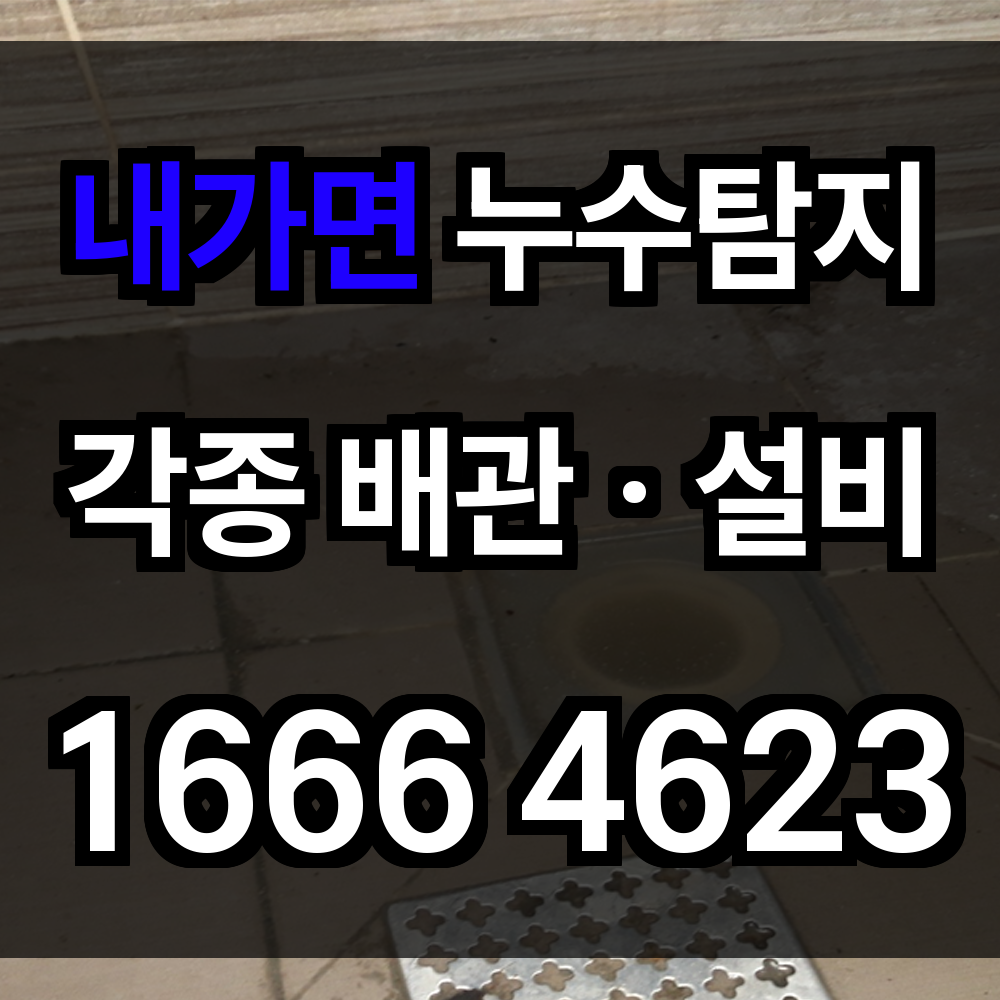 내가면 누수탐지