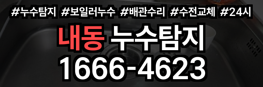 내동 누수탐지