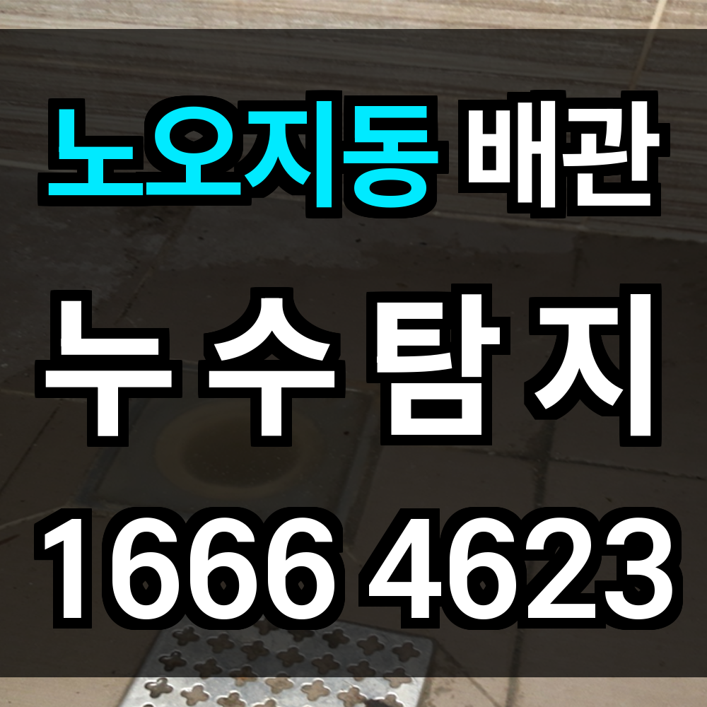 노오지동 누수탐지