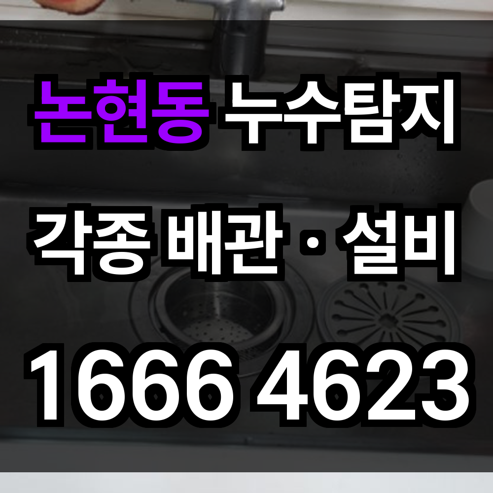 논현동 누수탐지