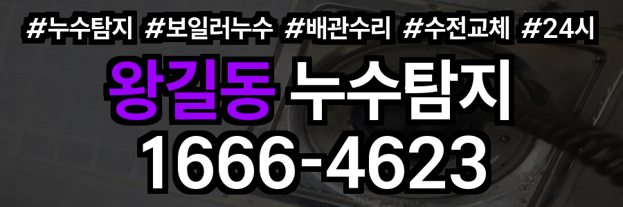 왕길동 누수탐지