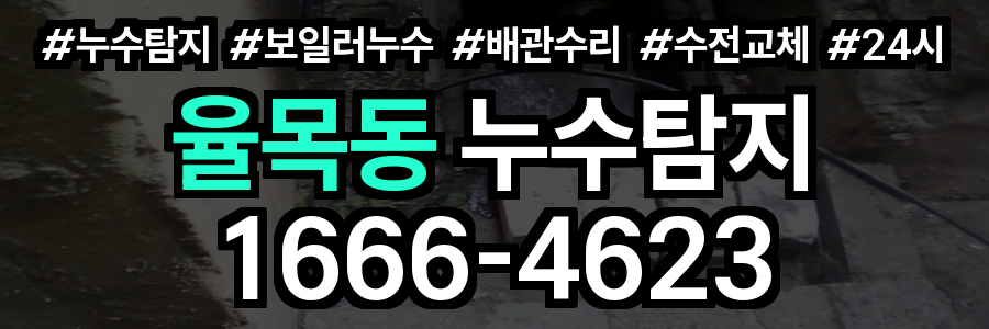 율목동 누수탐지