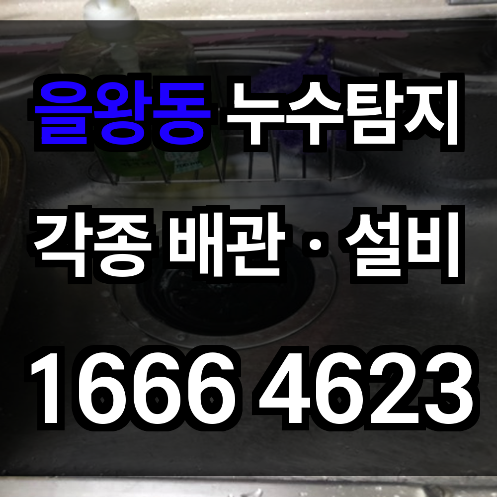 을왕동 누수탐지