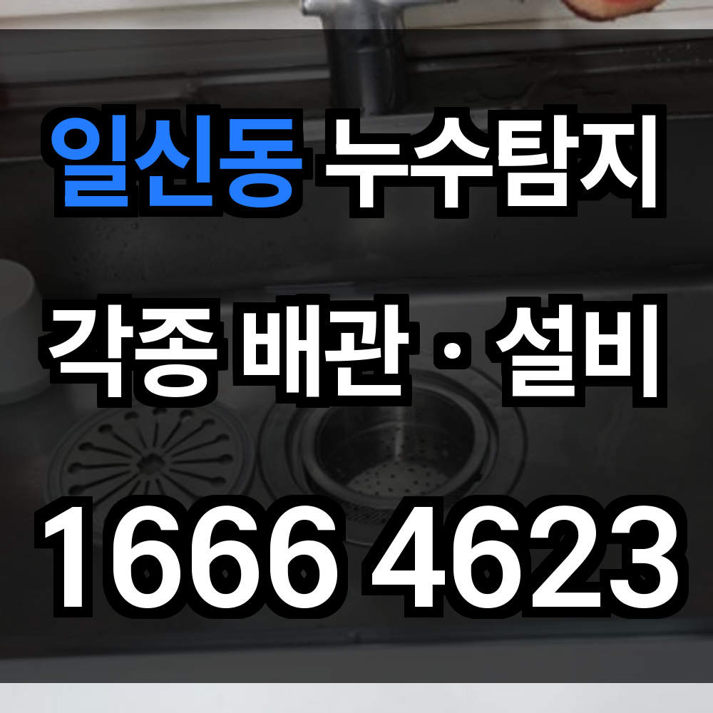 일신동 누수탐지