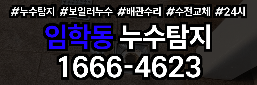 임학동 누수탐지