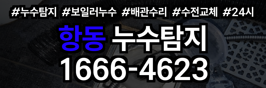 항동 누수탐지