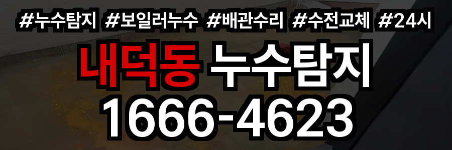 내덕동 누수탐지