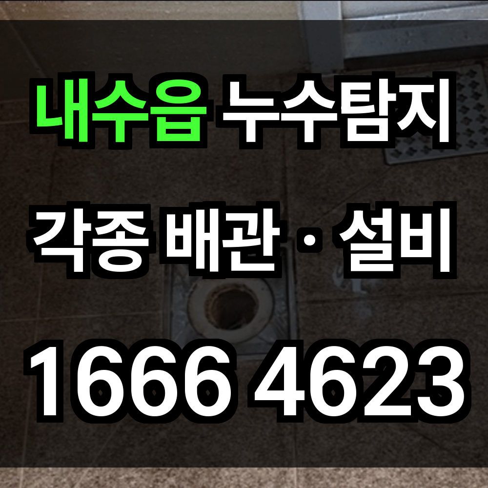 내수읍 누수탐지