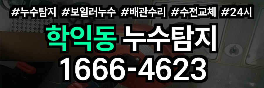 학익동 누수탐지