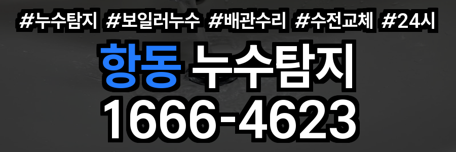 항동 누수탐지