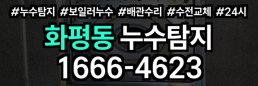화평동 누수탐지