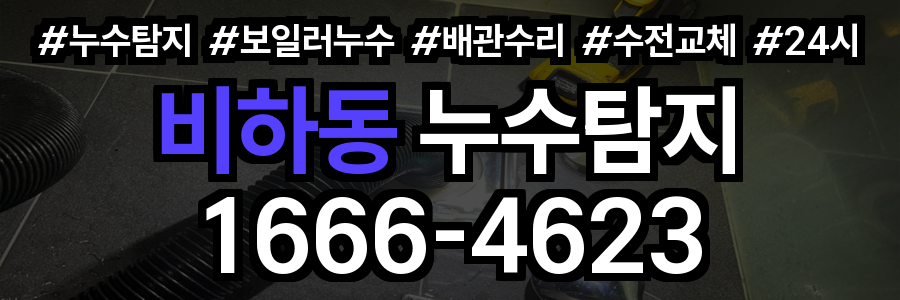 비하동 누수탐지