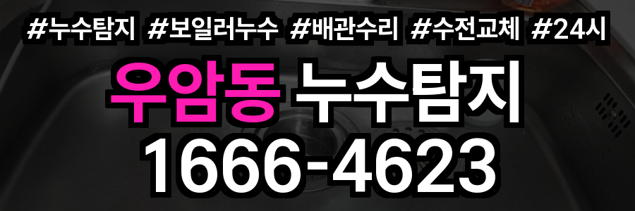 우암동 누수탐지