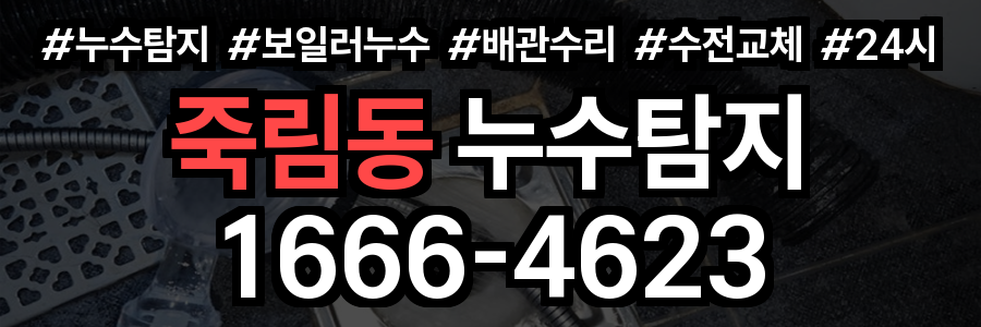 죽림동 누수탐지