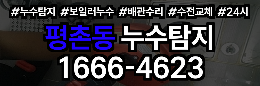 평촌동 누수탐지