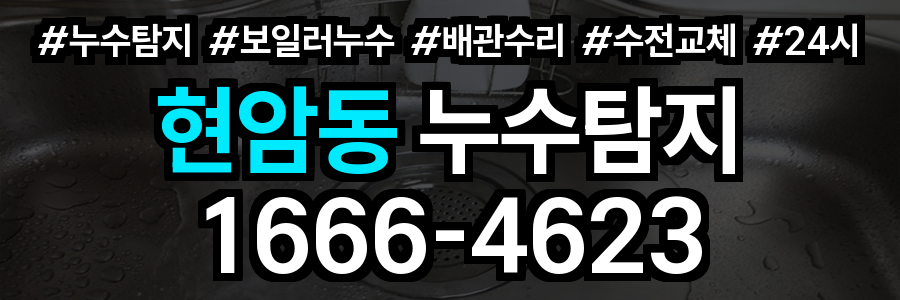 현암동 누수탐지