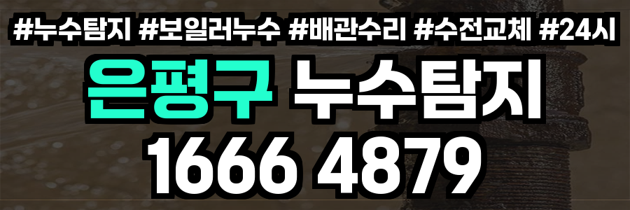 은평구 누수탐지