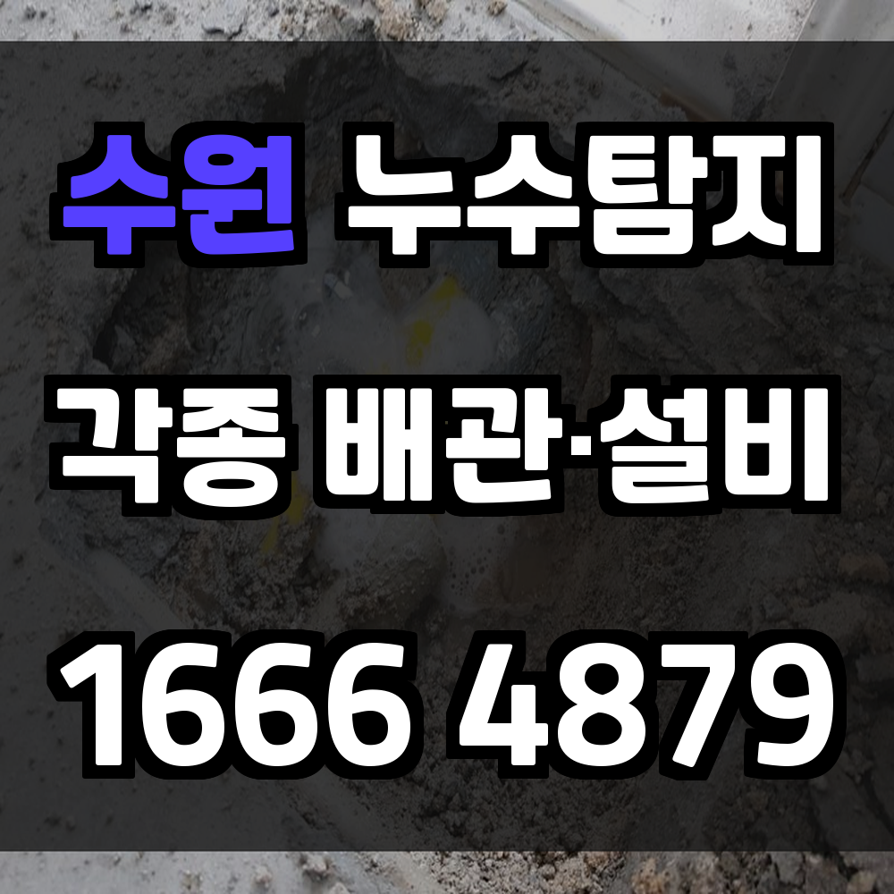 수원 누수탐지 정확한 장비 탐지로 문제를 빠르게 해결합니다