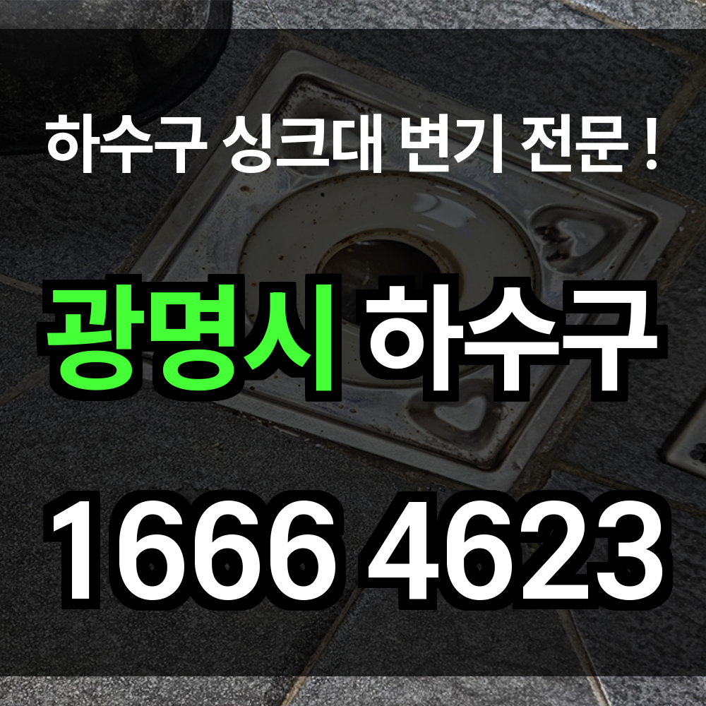관악구 하수구 막힘