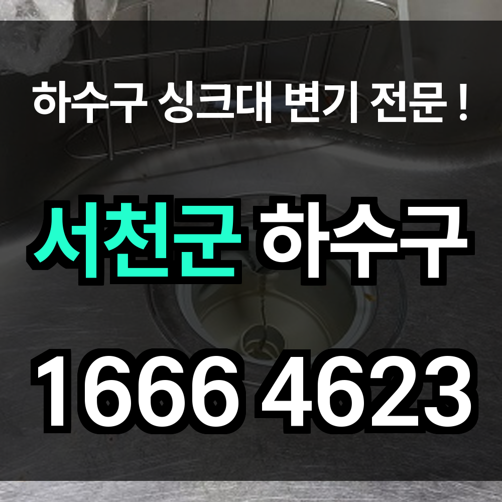 서천군 하수구 막힘