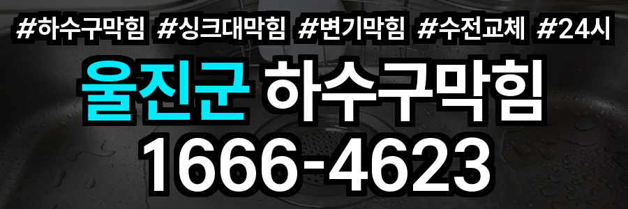 울진군 하수구 막힘