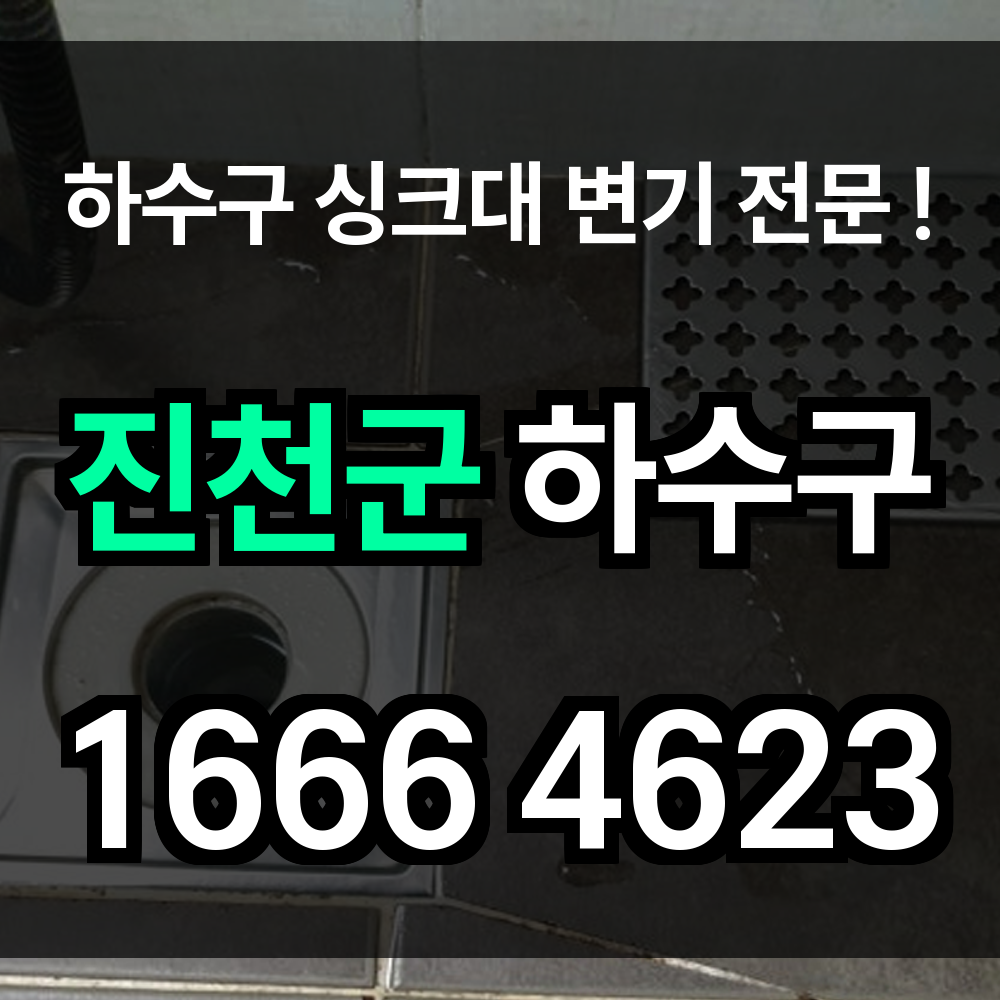진천군 하수구 막힘