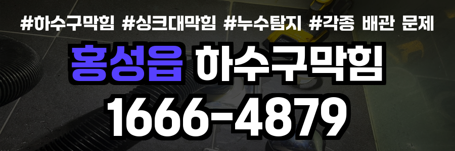 홍성읍 하수구 막힘
