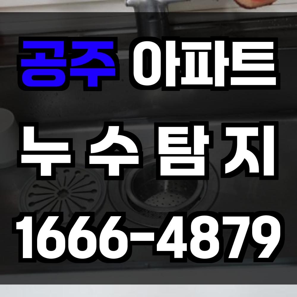 공주 아파트 누수탐지