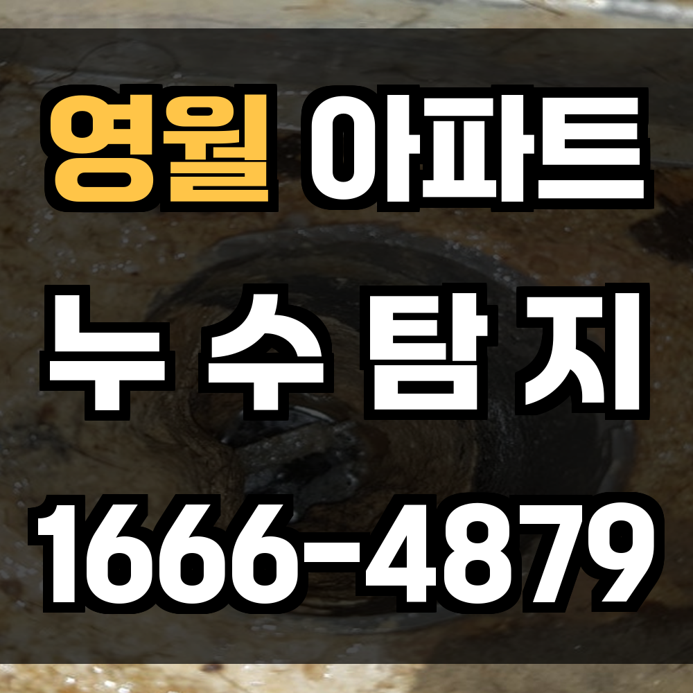 영월 아파트 누수탐지