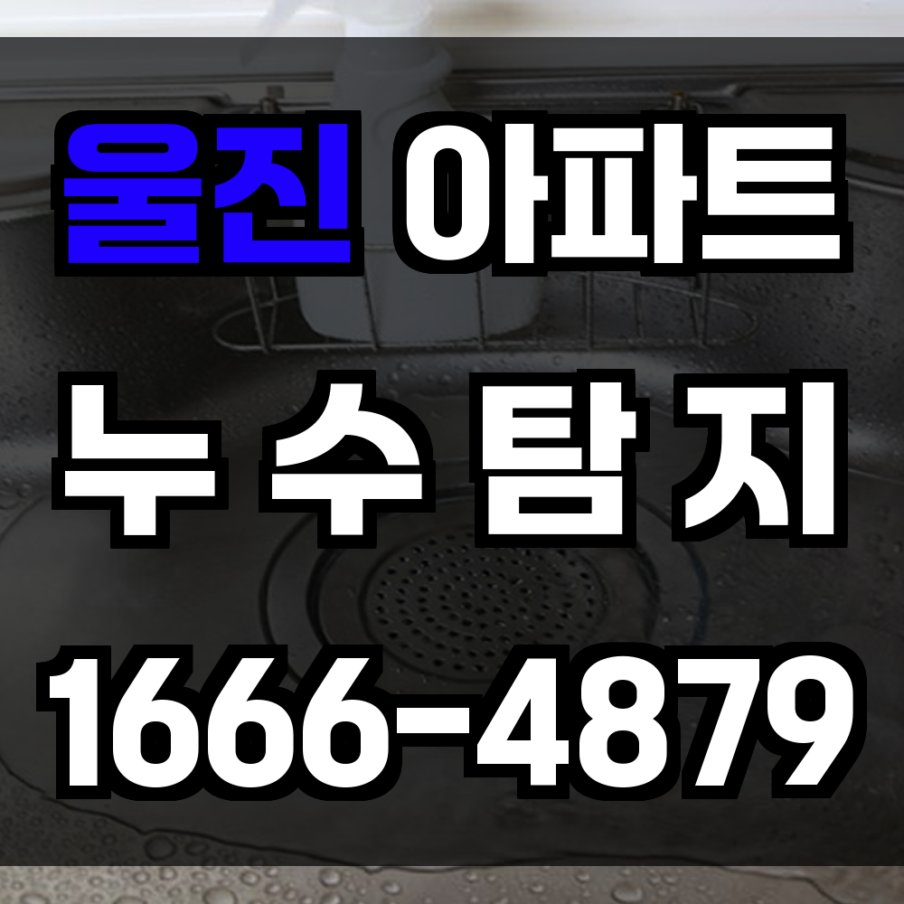 울진 아파트 누수탐지