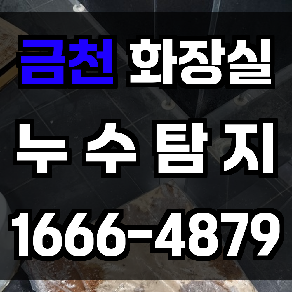 금천구 화장실 누수
