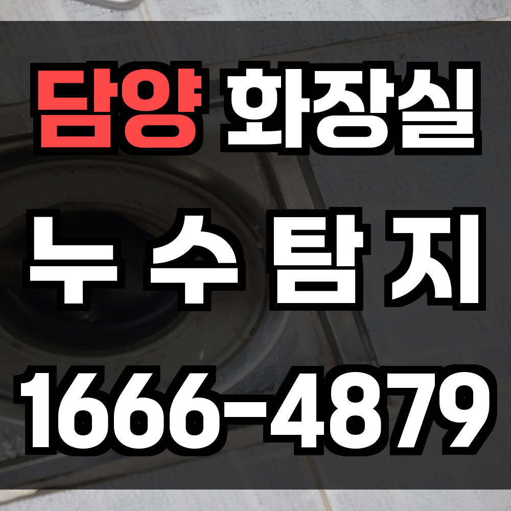담양군 화장실 누수