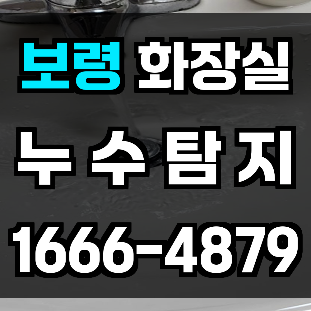 보령 화장실 누수