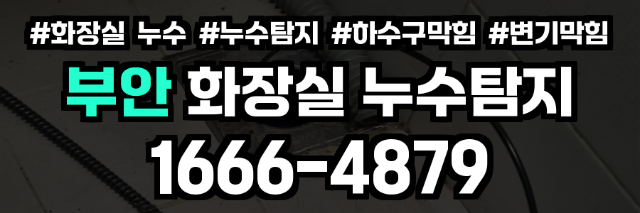 부안 화장실 누수