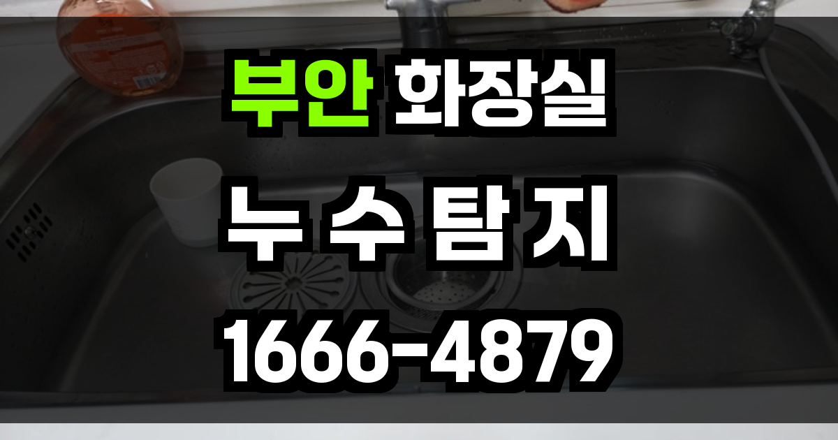 부안 화장실 누수