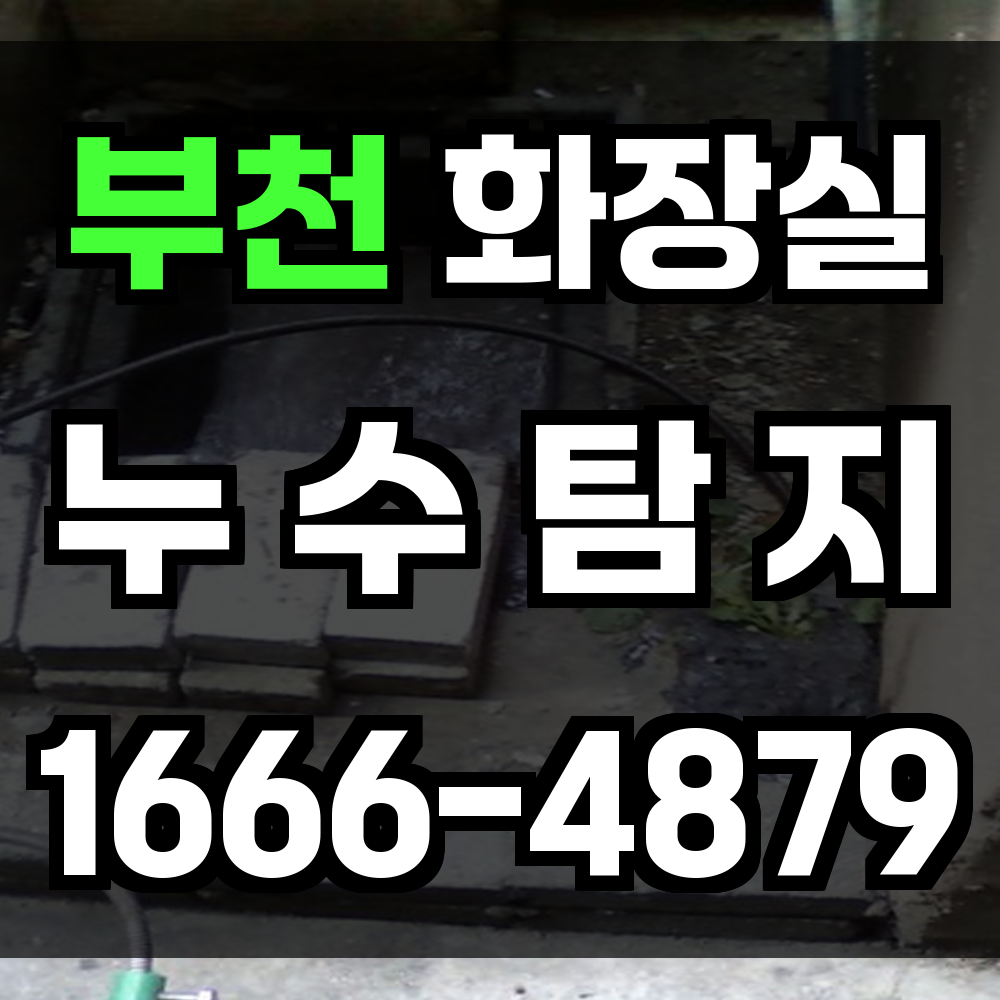부천 화장실 누수