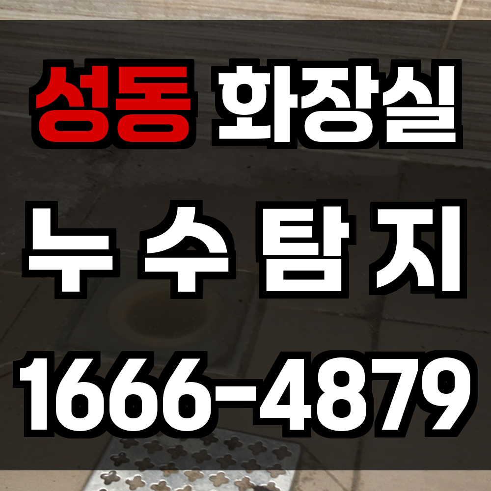 성동구 화장실 누수