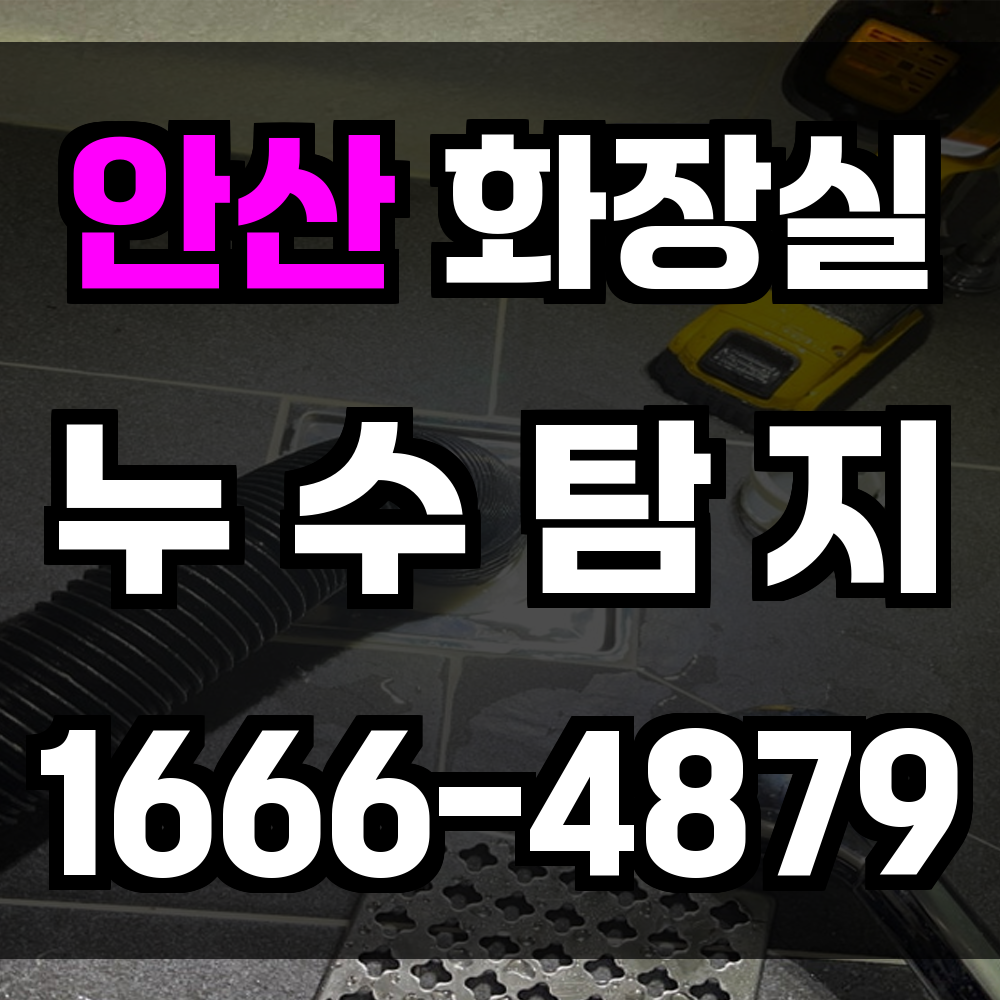 안산 화장실 누수