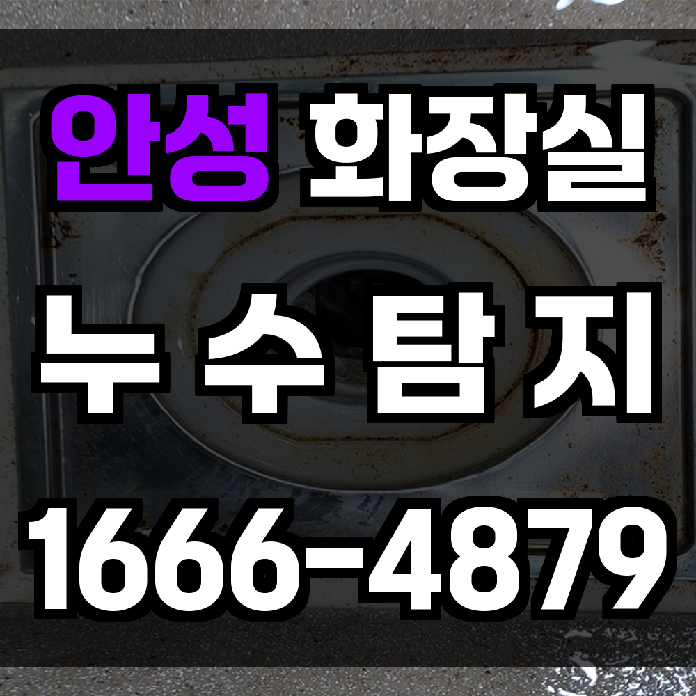 안성 화장실 누수