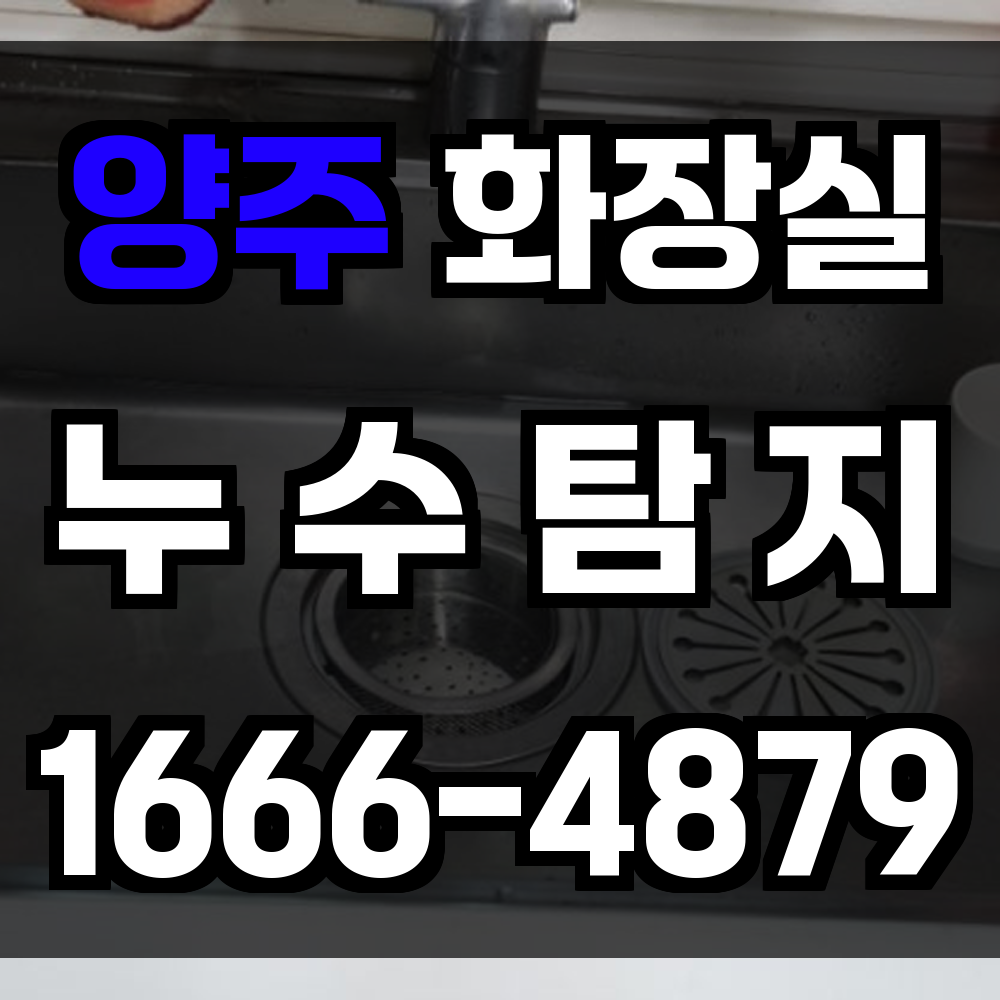 양주 화장실 누수