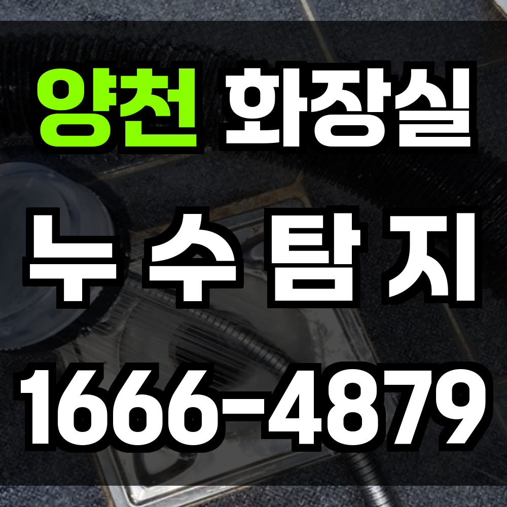양천구 화장실 누수
